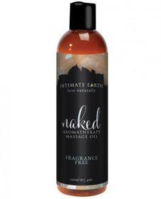 Intimate Earth Naked Massage Oil 4 oz
