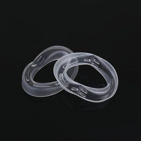 Upper And Lower Double Clear Braces