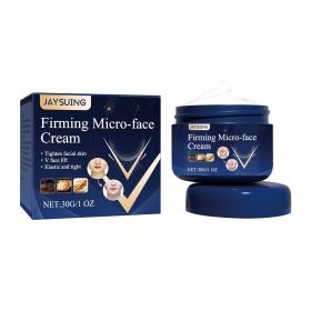 Jaysuing V Face Firming Cream, Contours Tightening, Chin Lifting Facial Skin Relaxation Massage Cream (Option: 2PCS)