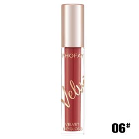 PHOFAY Velvet Lip Gloss (Option: 06)