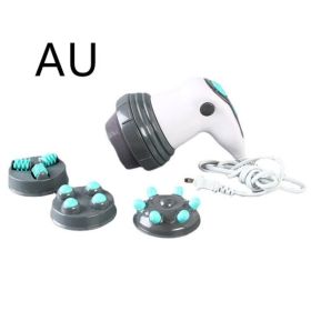 Electric Noiseless Vibration Kneading And Massage Roller Full Body Massager (Option: AU Plug-220V)