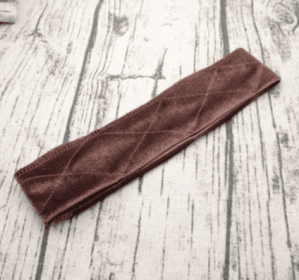 Flexible Velvet Adjustable Wig Grip Headband (Option: Special Coffee)