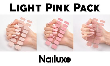 Pure Color 16 Nail Stickers (Option: Set5-1PC)