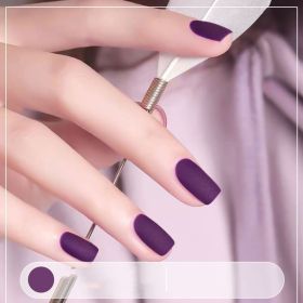 Matte matte nail polish (Option: MYSTERIOUS PURPLE)