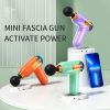 1pc Portable Mini Fascia Gun Massage Muscle Meridian Health Care Home Portable Massage Gun Electric Mini Massager