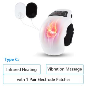 Electric Heating Knee Pad Air Pressotherapy Massager Leg Joint Infrared Therapy Arthritis Pain Relief Knee Temperature Massage (Ships From: China)