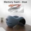 U Shaped Memory Foam Neck Pillows Soft Slow Rebound Space Travel Pillow Sleeping Airplane Car Pillow Cervical Healthcare Supply