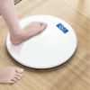 1pc Home Charging Electronic Scale Intelligent Weighing Scale Increases Precision Round Scale Body Scale Health Weight Loss Meter