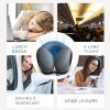U Shaped Memory Foam Neck Pillows Soft Slow Rebound Space Travel Pillow Sleeping Airplane Car Pillow Cervical Healthcare Supply