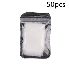 Nail Extension Fiber Set Nail Extension Gel Repair Liquid Paper-free Support Sheet (Option: Cotton sheet 10pcs 50PC)